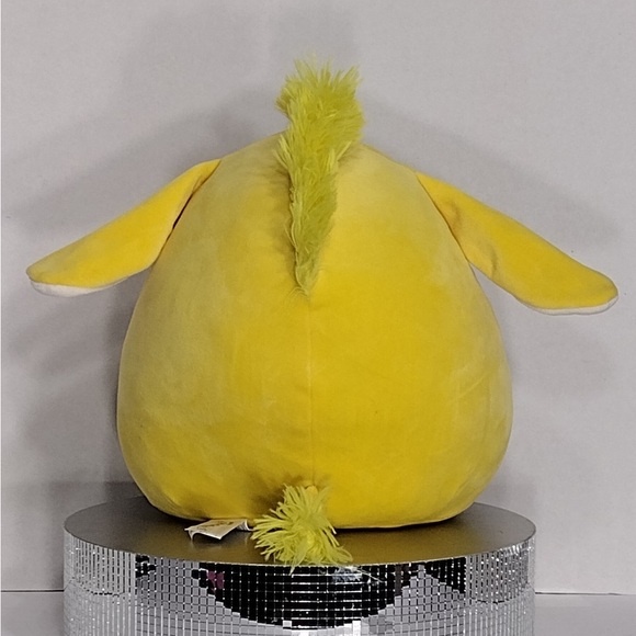 Squismallow Yellow Plush Pig  pre owned Exellent condition 11” - Picture 9 of 9